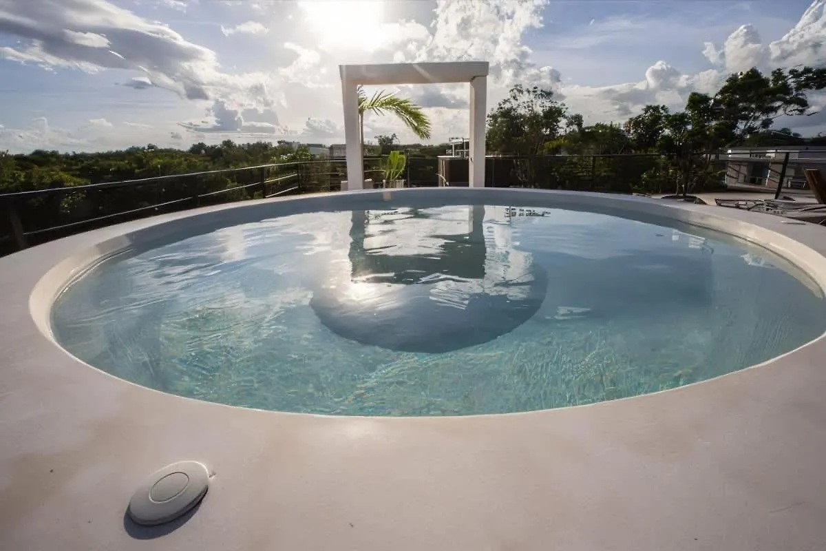 Tulum Aesthetic Mater Suite Seremonia Origen With Private Pool Rooftop Jacuzzi And Gym Mexico