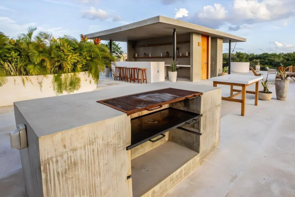 Apartment Tulum Aesthetic Mater Suite Seremonia Origen With Private Pool Rooftop Jacuzzi And Gym